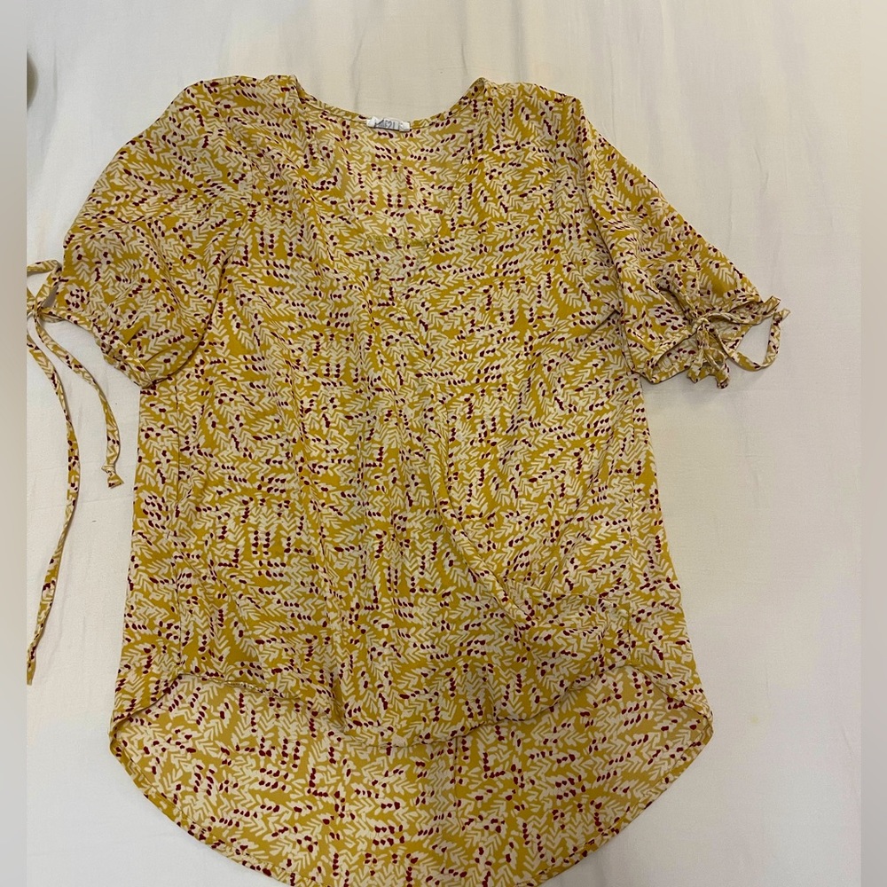 V neck blouse